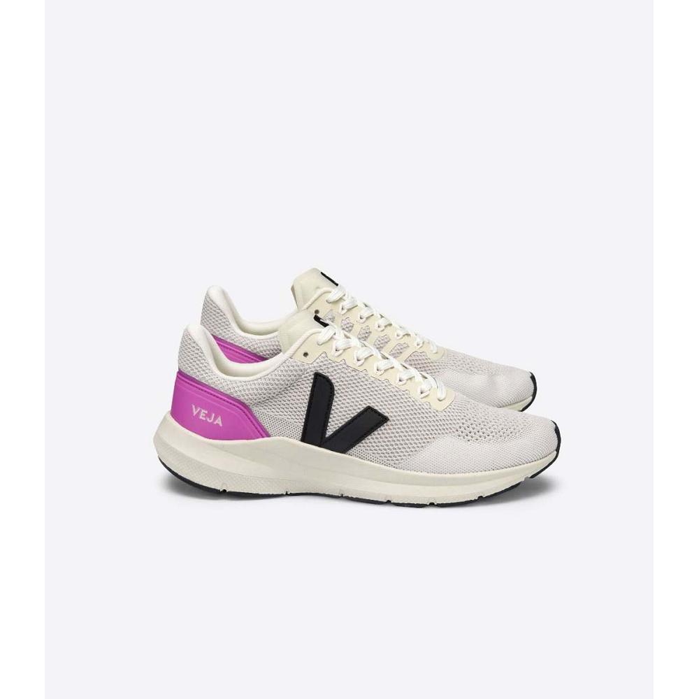 Veja MARLIN V-KNIT Loopschoenen Dames Wit | BE 378NWY